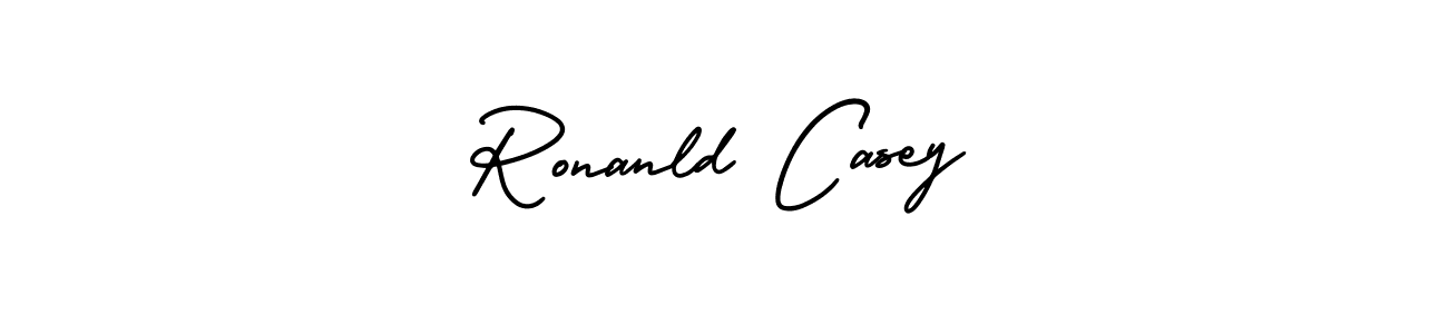 if you are searching for the best signature style for your name Ronanld Casey. so please give up your signature search. here we have designed multiple signature styles  using AmerikaSignatureDemo-Regular. Ronanld Casey signature style 3 images and pictures png