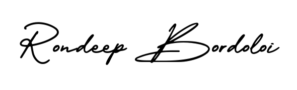 Create your official email sign-off with Rondeep Bordoloi name in AmerikaSignatureDemo-Regular style. Crisp, clean, and perfectly legible across all screens. Rondeep Bordoloi signature style 3 images and pictures png