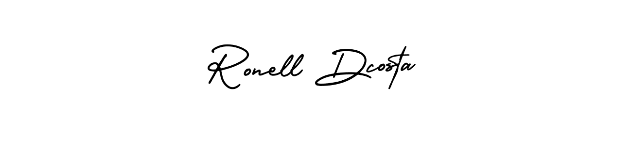 Check out images of Autograph of Ronell Dcosta name. Actor Ronell Dcosta Signature Style. AmerikaSignatureDemo-Regular is a professional sign style online. Ronell Dcosta signature style 3 images and pictures png