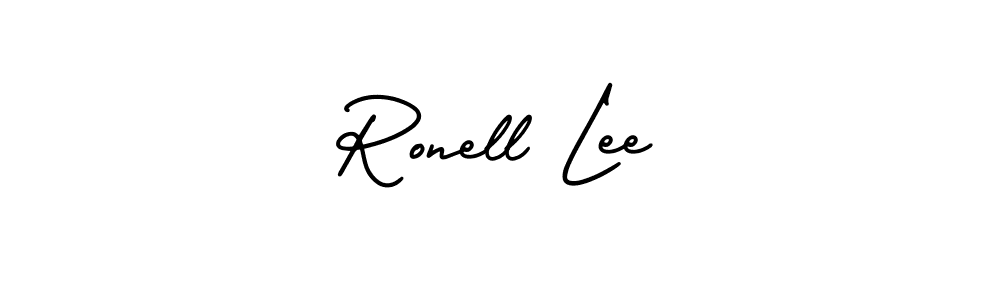 Also we have Ronell Lee name is the best signature style. Create professional handwritten signature collection using AmerikaSignatureDemo-Regular autograph style. Ronell Lee signature style 3 images and pictures png