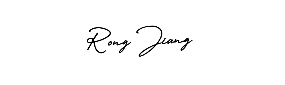 Make a beautiful signature design for name Rong Jiang. Use this online signature maker to create a handwritten signature for free. Rong Jiang signature style 3 images and pictures png