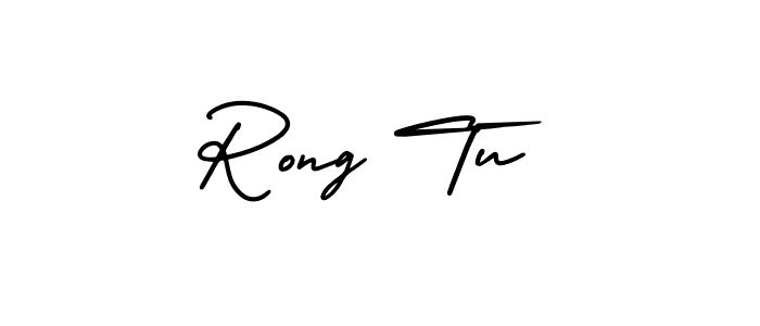 Make a beautiful signature design for name Rong Tu. Use this online signature maker to create a handwritten signature for free. Rong Tu signature style 3 images and pictures png