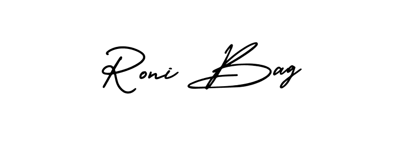 Once you've used our free online signature maker to create your best signature AmerikaSignatureDemo-Regular style, it's time to enjoy all of the benefits that Roni Bag name signing documents. Roni Bag signature style 3 images and pictures png
