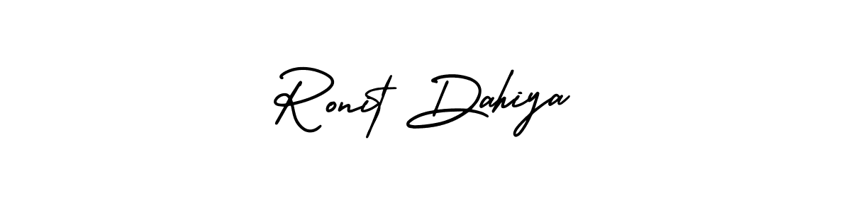 Make a short Ronit Dahiya signature style. Manage your documents anywhere anytime using AmerikaSignatureDemo-Regular. Create and add eSignatures, submit forms, share and send files easily. Ronit Dahiya signature style 3 images and pictures png