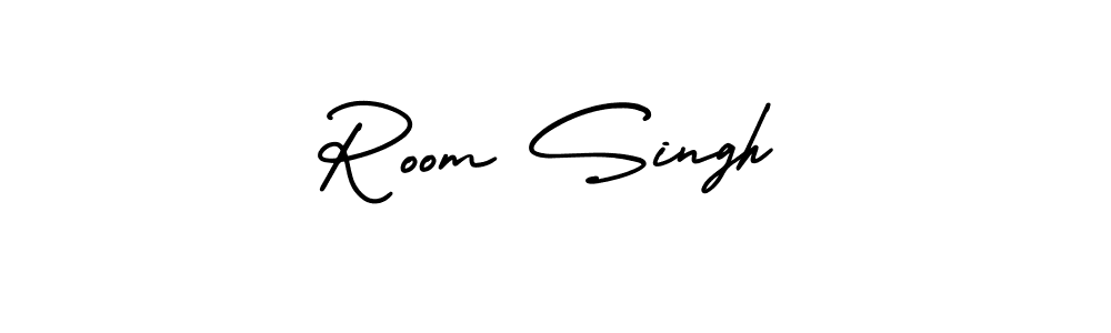 How to make Room Singh signature? AmerikaSignatureDemo-Regular is a professional autograph style. Create handwritten signature for Room Singh name. Room Singh signature style 3 images and pictures png