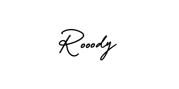 This is the best signature style for the Rooody name. Also you like these signature font (AmerikaSignatureDemo-Regular). Mix name signature. Rooody signature style 3 images and pictures png