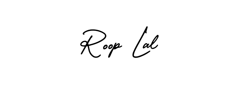 Use a signature maker to create a handwritten signature online. With this signature software, you can design (AmerikaSignatureDemo-Regular) your own signature for name Roop Lal. Roop Lal signature style 3 images and pictures png