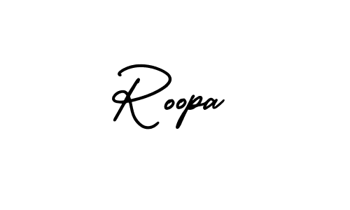 Also You can easily find your signature by using the search form. We will create Roopa name handwritten signature images for you free of cost using AmerikaSignatureDemo-Regular sign style. Roopa signature style 3 images and pictures png