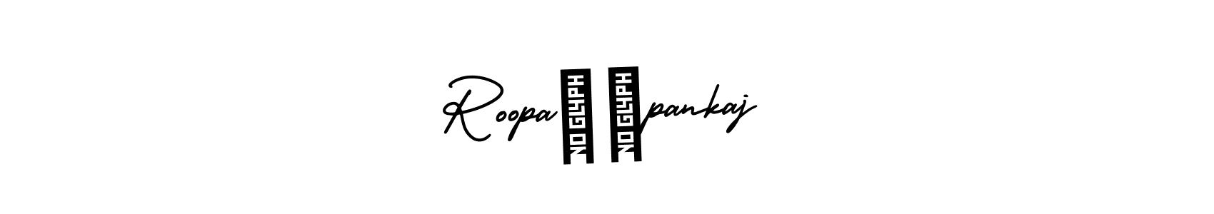 Also You can easily find your signature by using the search form. We will create Roopa❤️pankaj name handwritten signature images for you free of cost using AmerikaSignatureDemo-Regular sign style. Roopa❤️pankaj signature style 3 images and pictures png