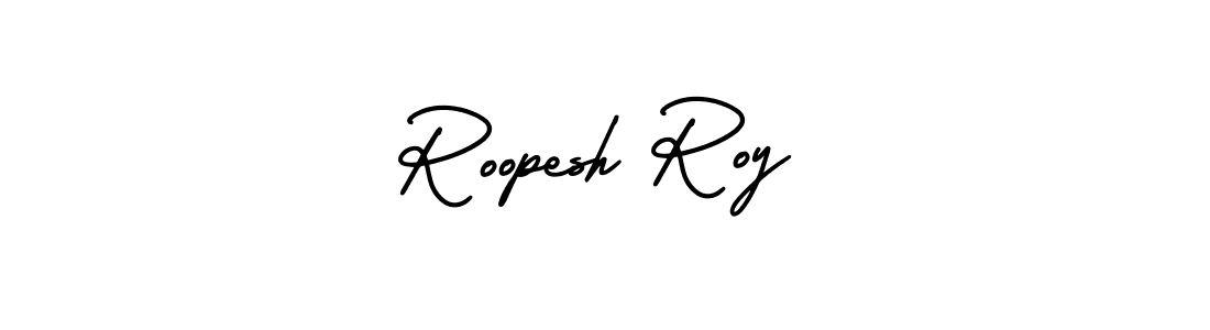 Similarly AmerikaSignatureDemo-Regular is the best handwritten signature design. Signature creator online .You can use it as an online autograph creator for name Roopesh Roy. Roopesh Roy signature style 3 images and pictures png