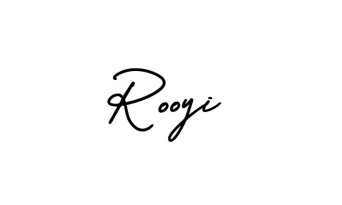 Check out images of Autograph of Rooyi name. Actor Rooyi Signature Style. AmerikaSignatureDemo-Regular is a professional sign style online. Rooyi signature style 3 images and pictures png