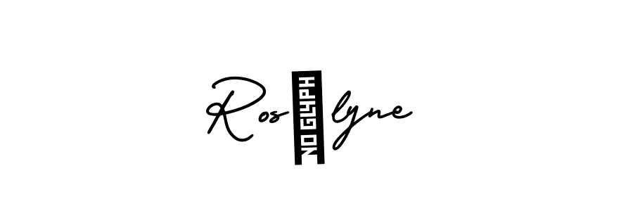 Once you've used our free online signature maker to create your best signature AmerikaSignatureDemo-Regular style, it's time to enjoy all of the benefits that Rosèlyne name signing documents. Rosèlyne signature style 3 images and pictures png