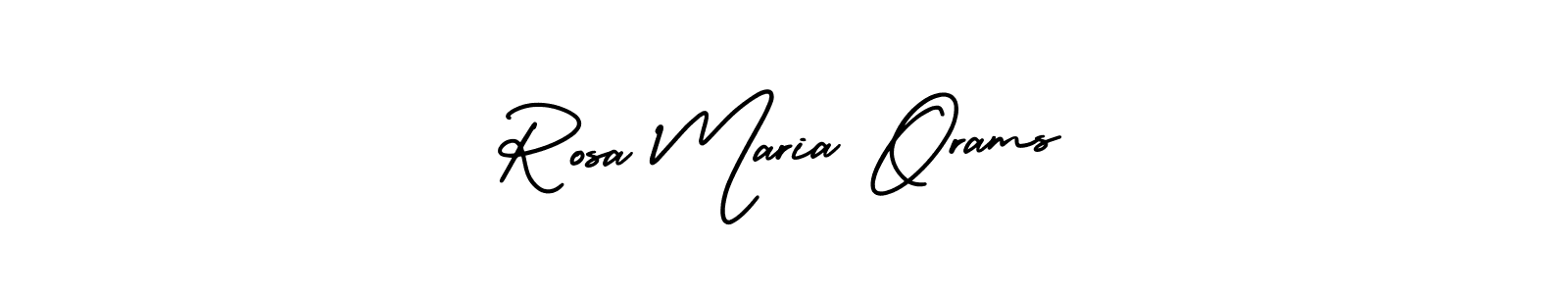 Best and Professional Signature Style for Rosa Maria Orams. AmerikaSignatureDemo-Regular Best Signature Style Collection. Rosa Maria Orams signature style 3 images and pictures png