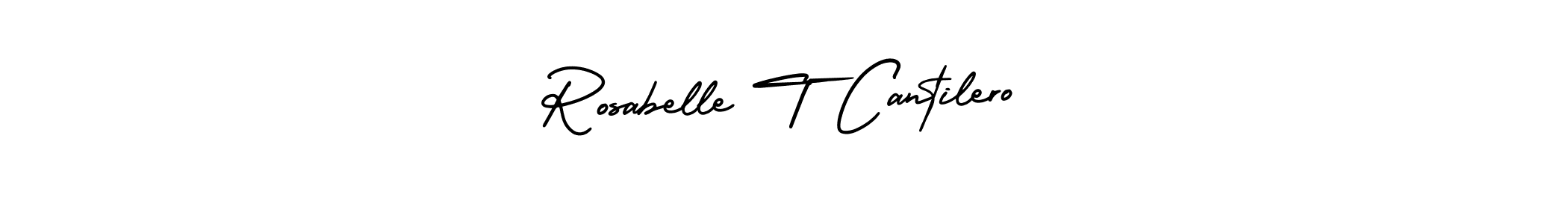 Make a short Rosabelle T Cantilero signature style. Manage your documents anywhere anytime using AmerikaSignatureDemo-Regular. Create and add eSignatures, submit forms, share and send files easily. Rosabelle T Cantilero signature style 3 images and pictures png