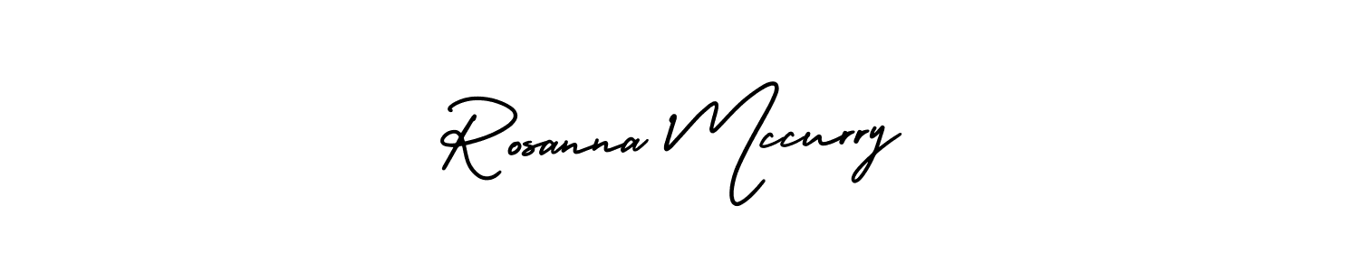 if you are searching for the best signature style for your name Rosanna Mccurry. so please give up your signature search. here we have designed multiple signature styles  using AmerikaSignatureDemo-Regular. Rosanna Mccurry signature style 3 images and pictures png