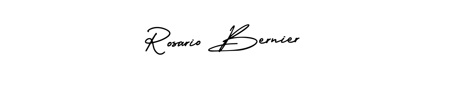 How to Draw Rosario Bernier signature style? AmerikaSignatureDemo-Regular is a latest design signature styles for name Rosario Bernier. Rosario Bernier signature style 3 images and pictures png