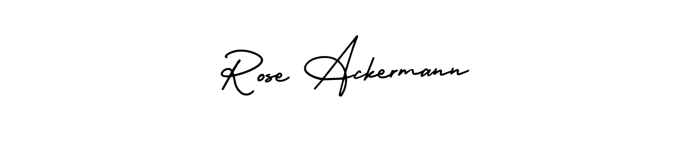 AmerikaSignatureDemo-Regular is a professional signature style that is perfect for those who want to add a touch of class to their signature. It is also a great choice for those who want to make their signature more unique. Get Rose Ackermann name to fancy signature for free. Rose Ackermann signature style 3 images and pictures png