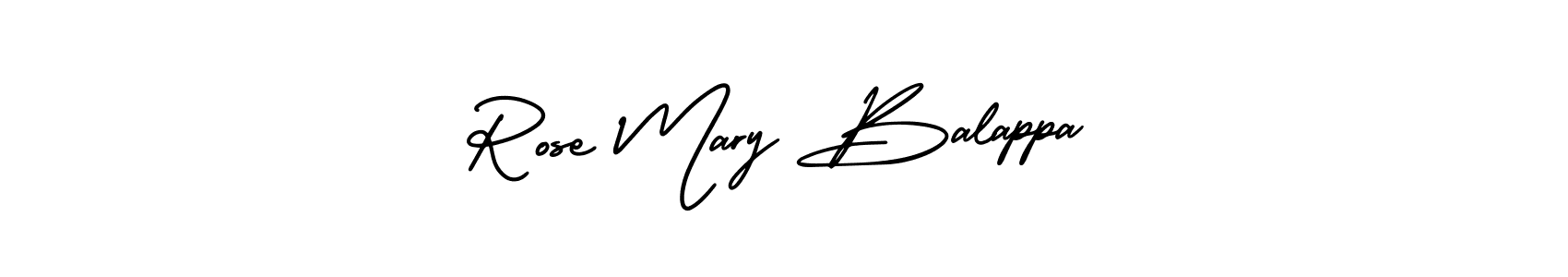 Check out images of Autograph of Rose Mary Balappa name. Actor Rose Mary Balappa Signature Style. AmerikaSignatureDemo-Regular is a professional sign style online. Rose Mary Balappa signature style 3 images and pictures png
