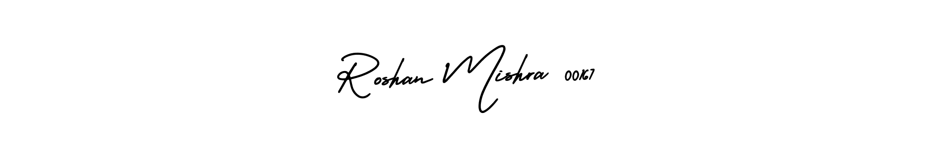 You can use this online signature creator to create a handwritten signature for the name Roshan Mishra 00167. This is the best online autograph maker. Roshan Mishra 00167 signature style 3 images and pictures png