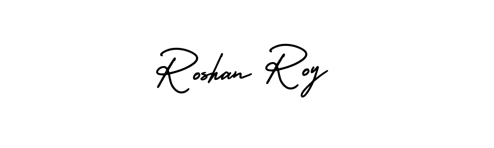 How to make Roshan Roy signature? AmerikaSignatureDemo-Regular is a professional autograph style. Create handwritten signature for Roshan Roy name. Roshan Roy signature style 3 images and pictures png