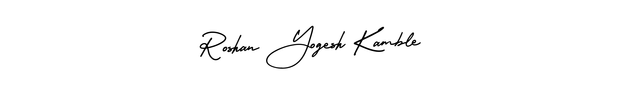 Here are the top 10 professional signature styles for the name Roshan Yogesh Kamble. These are the best autograph styles you can use for your name. Roshan Yogesh Kamble signature style 3 images and pictures png