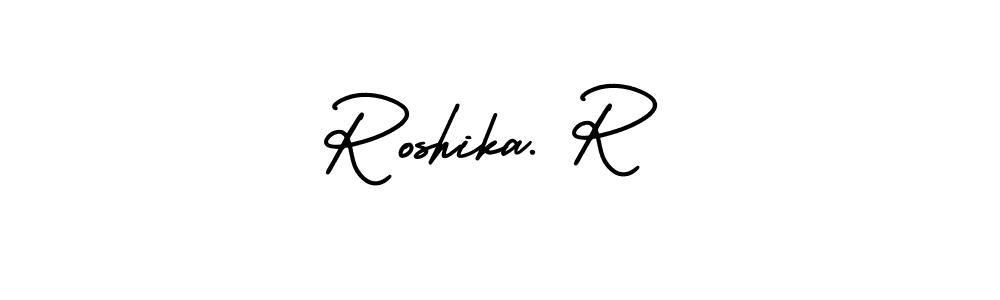 Here are the top 10 professional signature styles for the name Roshika. R. These are the best autograph styles you can use for your name. Roshika. R signature style 3 images and pictures png