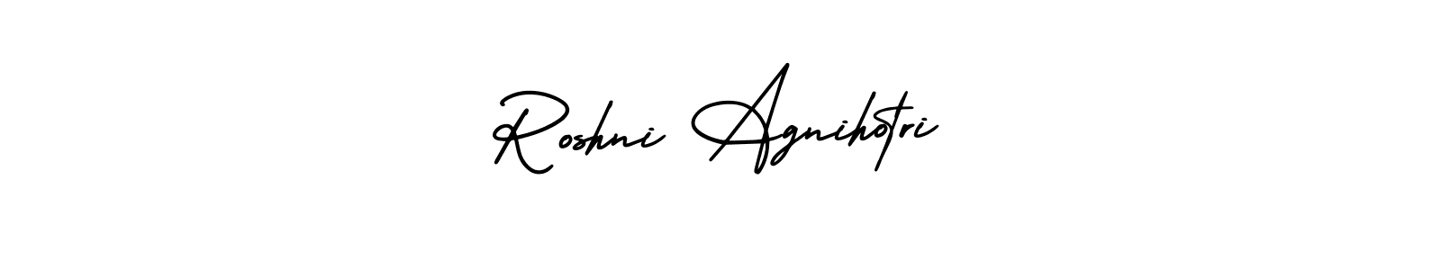 Here are the top 10 professional signature styles for the name Roshni Agnihotri. These are the best autograph styles you can use for your name. Roshni Agnihotri signature style 3 images and pictures png