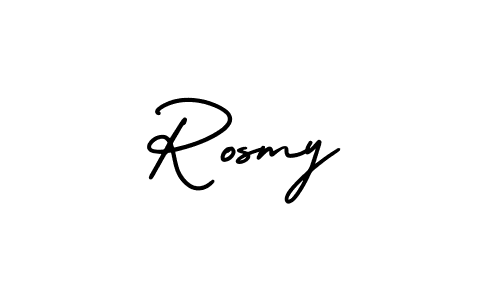 Once you've used our free online signature maker to create your best signature AmerikaSignatureDemo-Regular style, it's time to enjoy all of the benefits that Rosmy name signing documents. Rosmy signature style 3 images and pictures png
