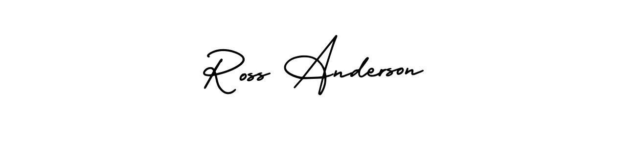 Use a signature maker to create a handwritten signature online. With this signature software, you can design (AmerikaSignatureDemo-Regular) your own signature for name Ross Anderson. Ross Anderson signature style 3 images and pictures png