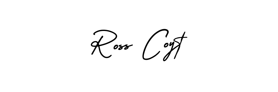 Best and Professional Signature Style for Ross Coyt. AmerikaSignatureDemo-Regular Best Signature Style Collection. Ross Coyt signature style 3 images and pictures png