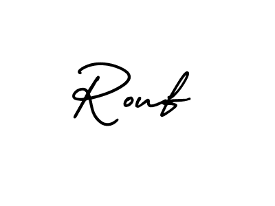 Also You can easily find your signature by using the search form. We will create Rouf name handwritten signature images for you free of cost using AmerikaSignatureDemo-Regular sign style. Rouf signature style 3 images and pictures png