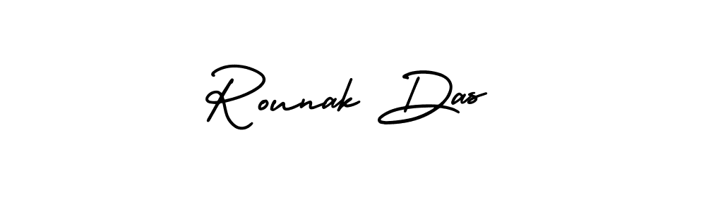 Create a beautiful signature design for name Rounak Das. With this signature (AmerikaSignatureDemo-Regular) fonts, you can make a handwritten signature for free. Rounak Das signature style 3 images and pictures png