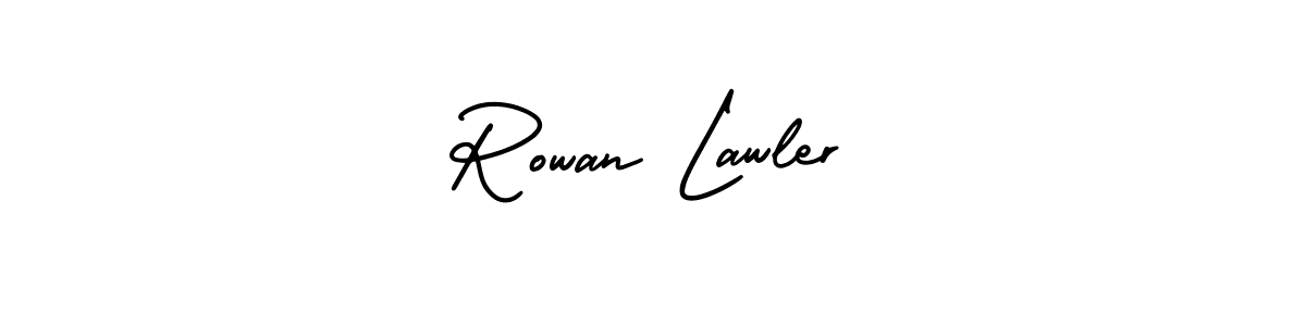Also You can easily find your signature by using the search form. We will create Rowan Lawler name handwritten signature images for you free of cost using AmerikaSignatureDemo-Regular sign style. Rowan Lawler signature style 3 images and pictures png