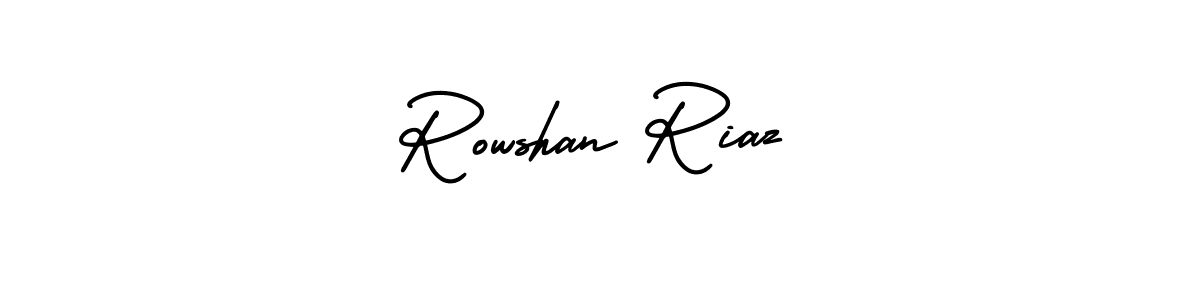 Also we have Rowshan Riaz name is the best signature style. Create professional handwritten signature collection using AmerikaSignatureDemo-Regular autograph style. Rowshan Riaz signature style 3 images and pictures png