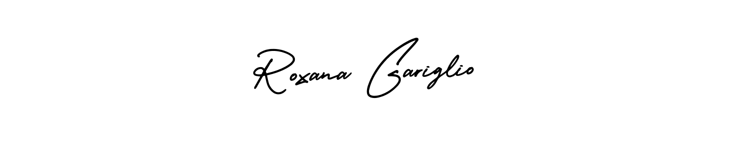 You can use this online signature creator to create a handwritten signature for the name Roxana Gariglio. This is the best online autograph maker. Roxana Gariglio signature style 3 images and pictures png