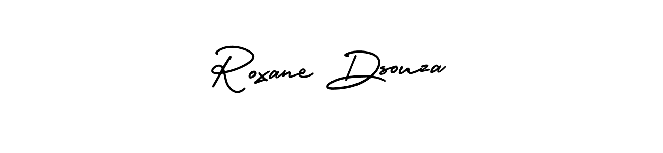 Roxane Dsouza stylish signature style. Best Handwritten Sign (AmerikaSignatureDemo-Regular) for my name. Handwritten Signature Collection Ideas for my name Roxane Dsouza. Roxane Dsouza signature style 3 images and pictures png