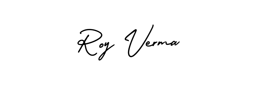 Best and Professional Signature Style for Roy Verma. AmerikaSignatureDemo-Regular Best Signature Style Collection. Roy Verma signature style 3 images and pictures png