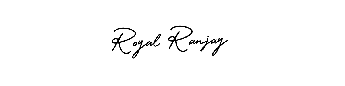 Check out images of Autograph of Royal Ranjay name. Actor Royal Ranjay Signature Style. AmerikaSignatureDemo-Regular is a professional sign style online. Royal Ranjay signature style 3 images and pictures png