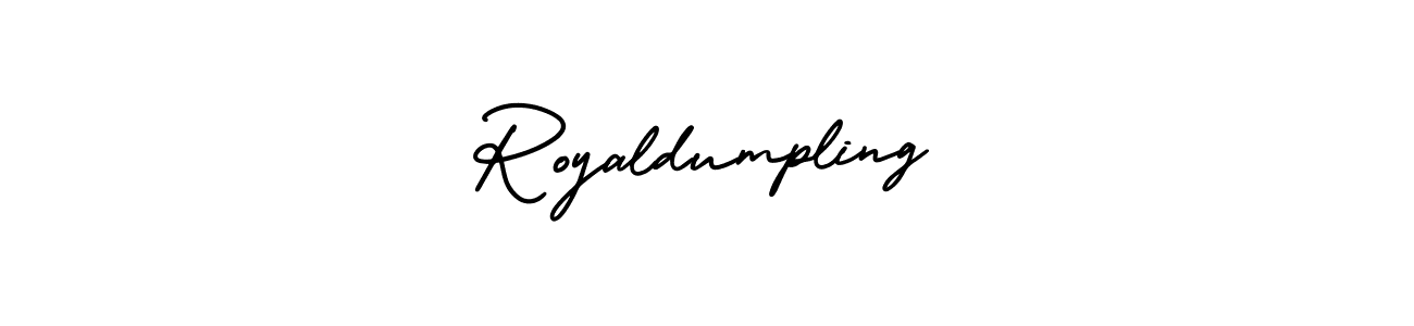 You can use this online signature creator to create a handwritten signature for the name Royaldumpling. This is the best online autograph maker. Royaldumpling signature style 3 images and pictures png