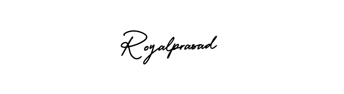 Also You can easily find your signature by using the search form. We will create Royalprasad name handwritten signature images for you free of cost using AmerikaSignatureDemo-Regular sign style. Royalprasad signature style 3 images and pictures png