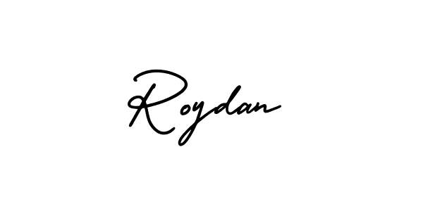 You can use this online signature creator to create a handwritten signature for the name Roydan. This is the best online autograph maker. Roydan signature style 3 images and pictures png