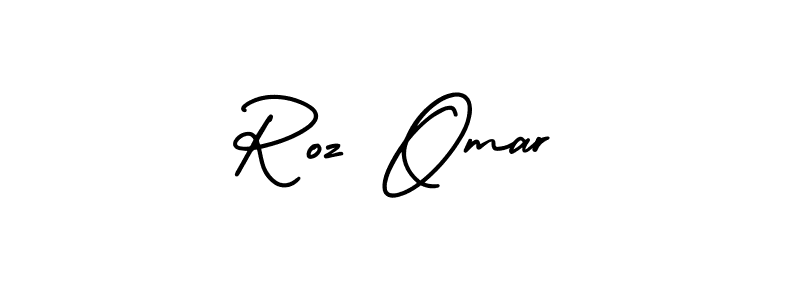 Check out images of Autograph of Roz Omar name. Actor Roz Omar Signature Style. AmerikaSignatureDemo-Regular is a professional sign style online. Roz Omar signature style 3 images and pictures png