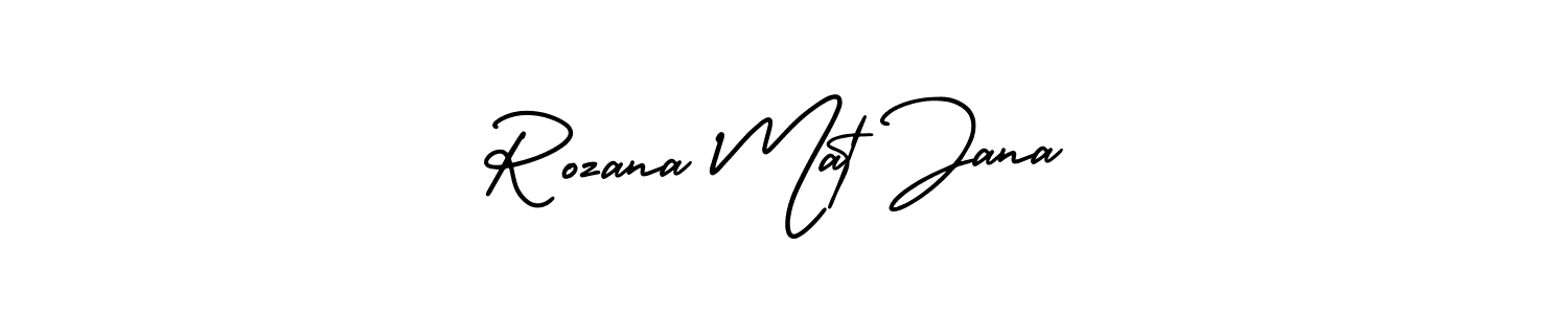 Once you've used our free online signature maker to create your best signature AmerikaSignatureDemo-Regular style, it's time to enjoy all of the benefits that Rozana Mat Jana name signing documents. Rozana Mat Jana signature style 3 images and pictures png