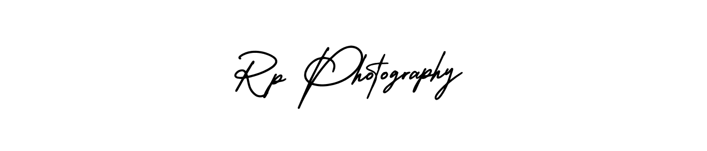 Make a beautiful signature design for name Rp Photography. With this signature (AmerikaSignatureDemo-Regular) style, you can create a handwritten signature for free. Rp Photography signature style 3 images and pictures png