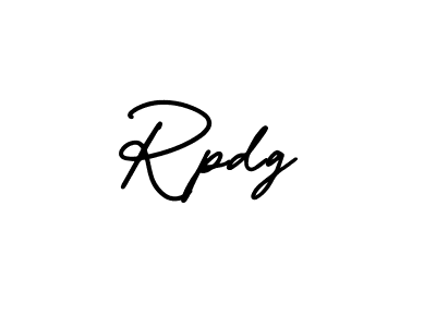 How to make Rpdg signature? AmerikaSignatureDemo-Regular is a professional autograph style. Create handwritten signature for Rpdg name. Rpdg signature style 3 images and pictures png