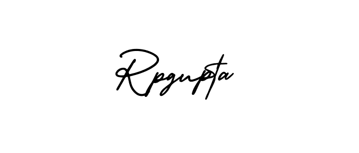 Create a beautiful signature design for name Rpgupta. With this signature (AmerikaSignatureDemo-Regular) fonts, you can make a handwritten signature for free. Rpgupta signature style 3 images and pictures png