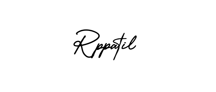 Design your own signature with our free online signature maker. With this signature software, you can create a handwritten (AmerikaSignatureDemo-Regular) signature for name Rppatil. Rppatil signature style 3 images and pictures png