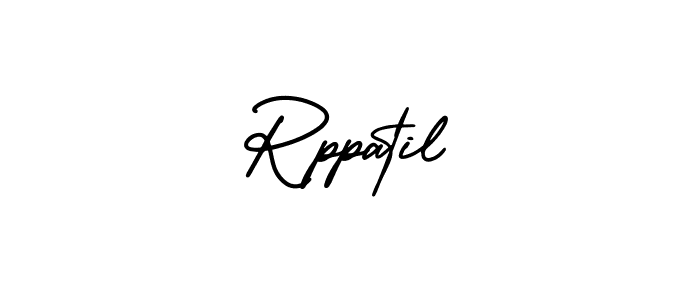 It looks lik you need a new signature style for name Rppatil. Design unique handwritten (AmerikaSignatureDemo-Regular) signature with our free signature maker in just a few clicks. Rppatil signature style 3 images and pictures png