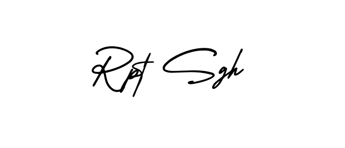 Design your own signature with our free online signature maker. With this signature software, you can create a handwritten (AmerikaSignatureDemo-Regular) signature for name Rpt Sgh. Rpt Sgh signature style 3 images and pictures png