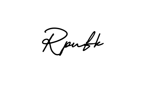 Design your own signature with our free online signature maker. With this signature software, you can create a handwritten (AmerikaSignatureDemo-Regular) signature for name Rpufk. Rpufk signature style 3 images and pictures png